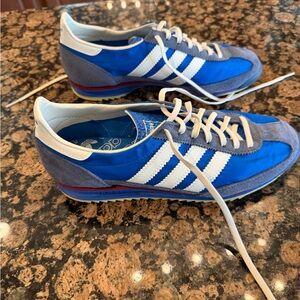 adidas SL 72 Blue and White Sneakers